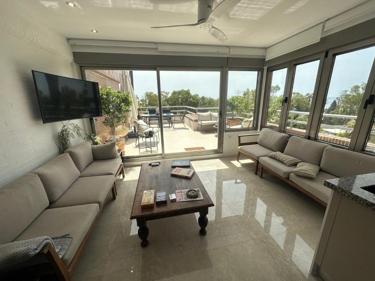 말라가 Penthouse Puerta De Pedregalejo 아파트 외부 사진